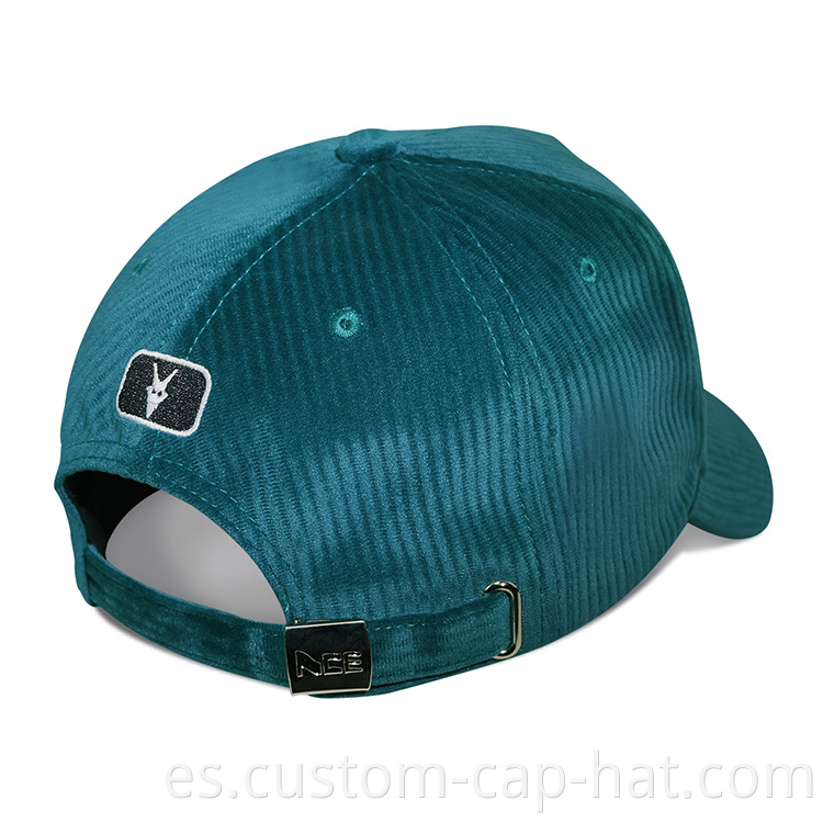 corduroy baseball cap